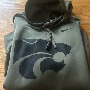 Kansas State Nike Olive Green Men's Hoodie
